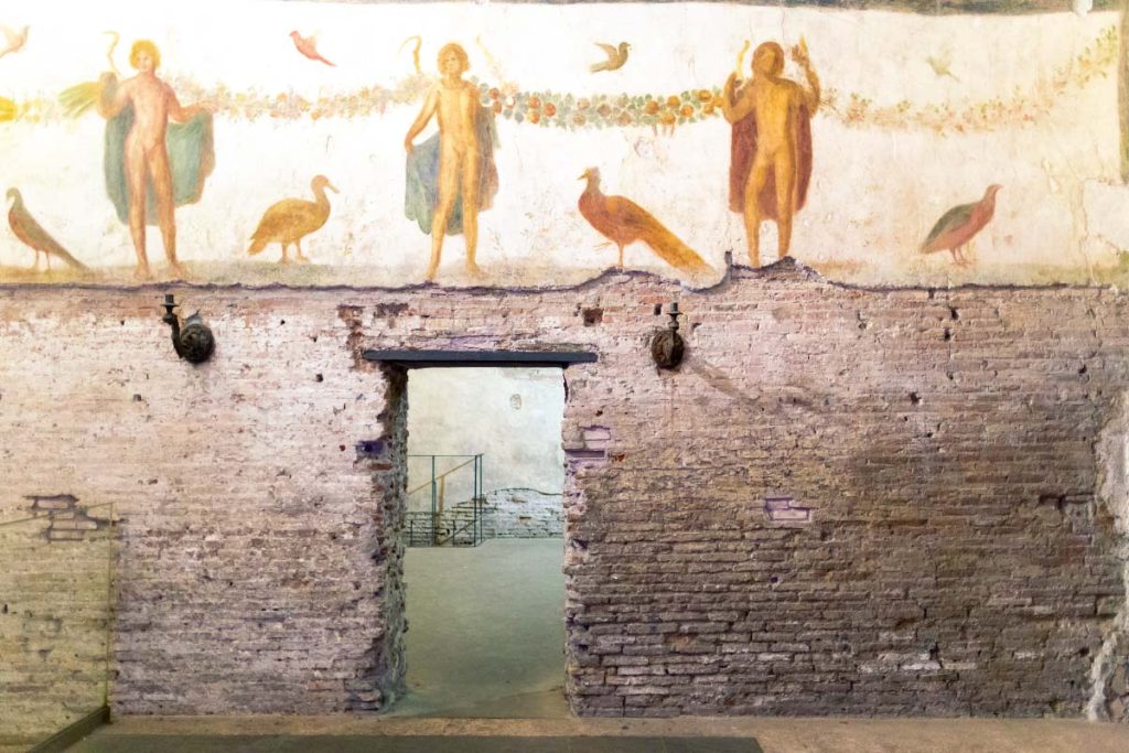 The Museum of the Forma Urbis in Rome Roman houses on the Caelian hill