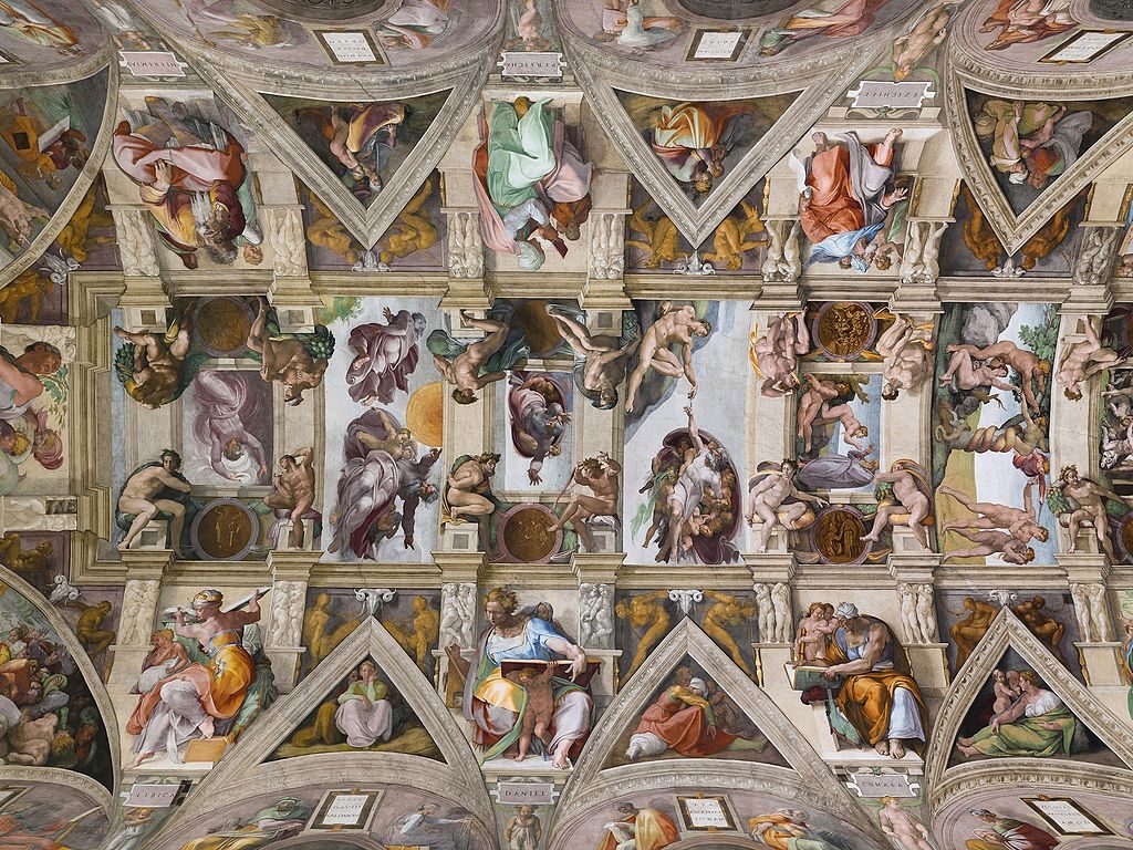 The Sistine Chapel, Michelangelo’s Masterpiece The ceiling of the Sistine Chapel