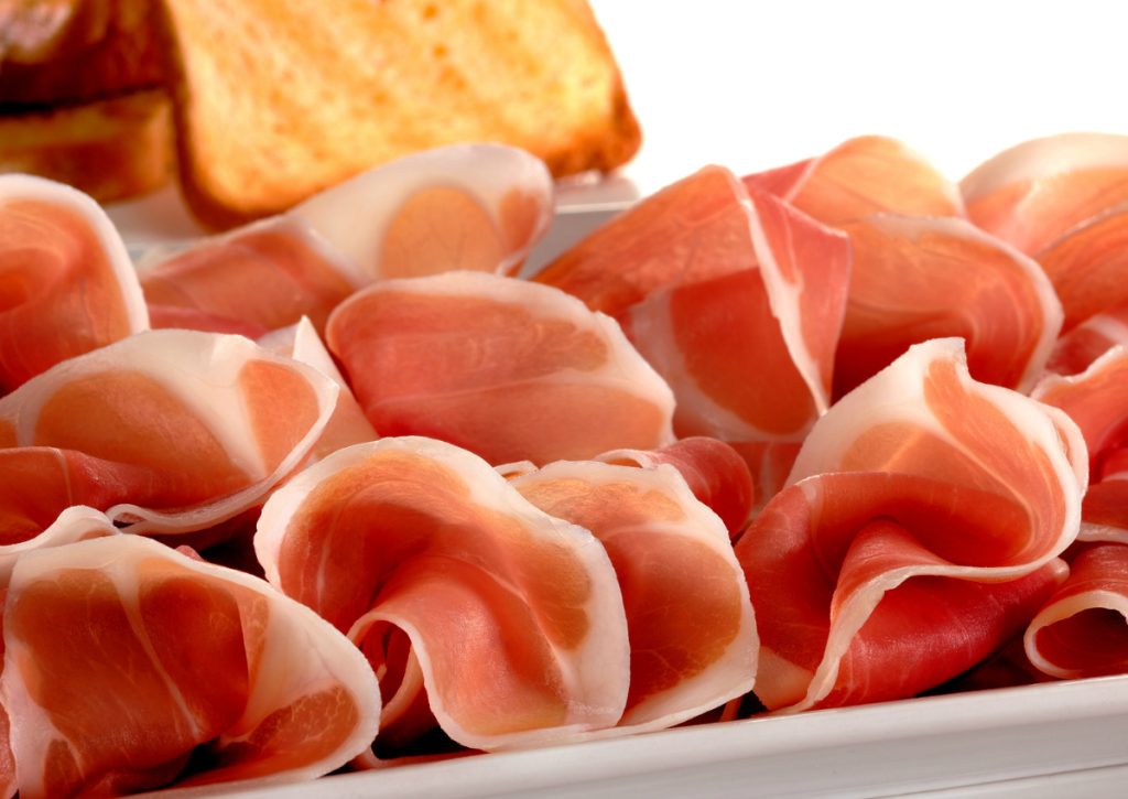 Everything about Italian regional dishes Prosciutto di San Daniele