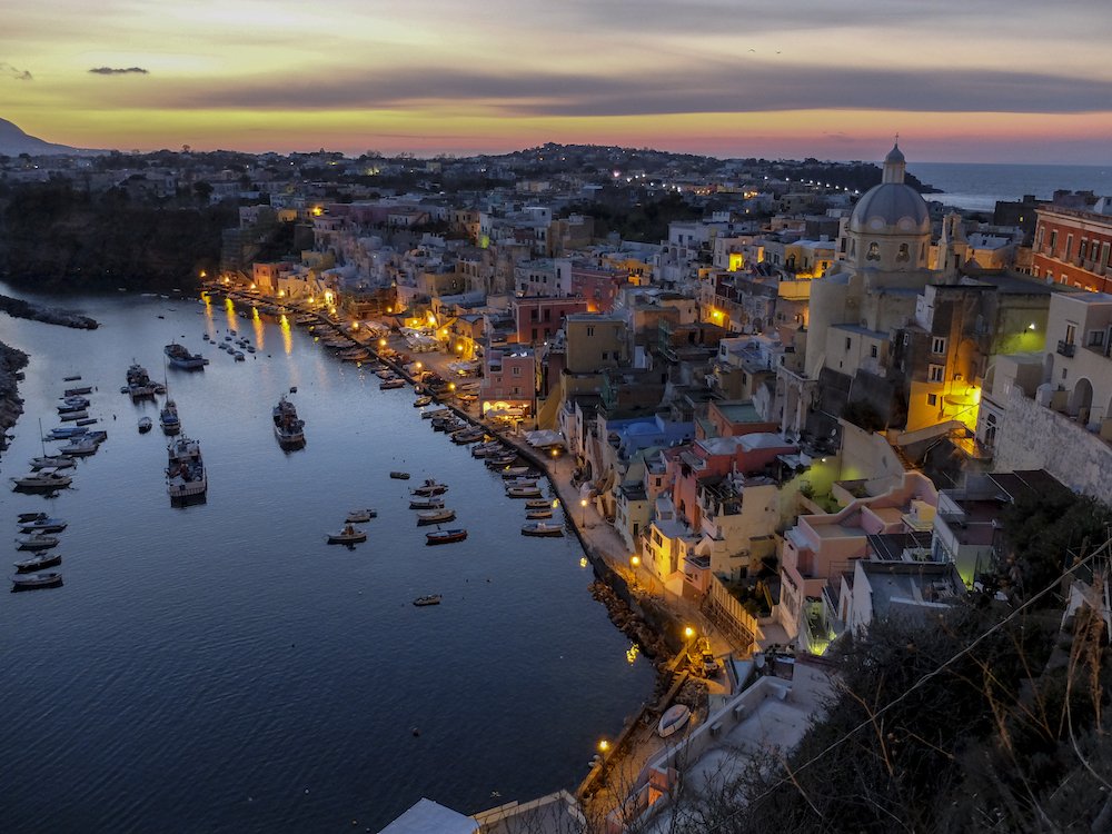 Procida – Italy’s Capital of Culture 2022 Procida by night