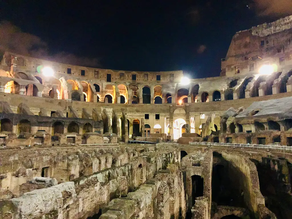 Colosseum at Night Tour (2026): How to Visit the Underground After Dark Colosseum at night tour 4
